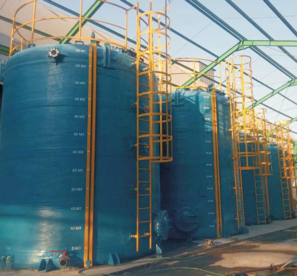 Modern office with a team working